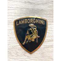 โลโก้LAMBORGHINI ขนาด5.5x6cm.อะลูมิเนียม