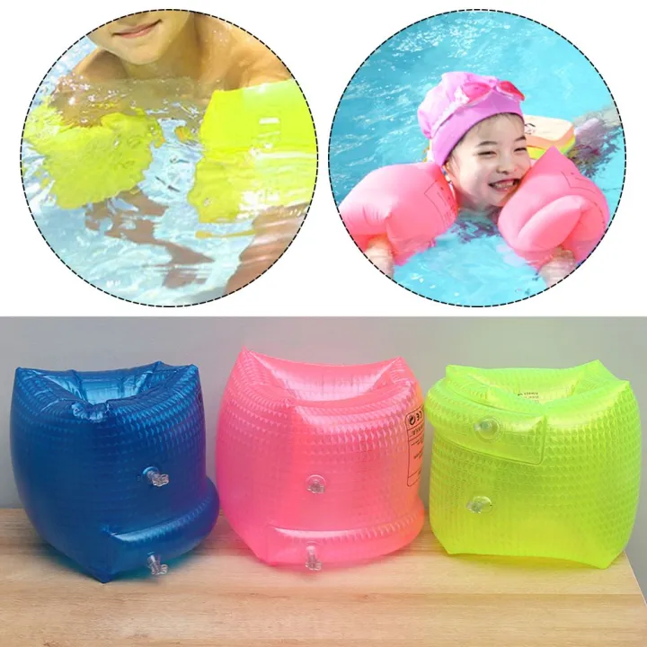 WEEGUBENG PVC Water Wings Water Floater Sleeves Fluorescence Tube