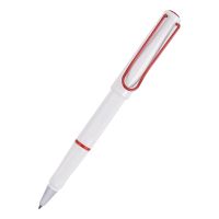 ของเเท้ พร้อมส่ง Lamy Safari White with Red Clip Rollerball Pen Limited Japan 2020 ytj