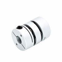 D20L28 double diaphragm coupling stepper servo motor coupling LD2 aluminum alloy elastic diaphragm inner hole 3mm 8mm clamping