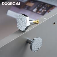 【YD】 DOOROOM Handles Hammered Round Hexagon Cupboard Wardrobe Dresser Drawer Cabinet Knobs