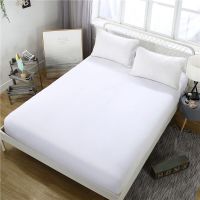 2019 Bed Sheet Mattress Cover Dust Cover 90x200 Fitted Sheet 180x200 Bed Cover with Elastic Rope King Queen Size Bed Linen Sheet