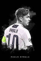 โปสเตอร์ Paulo Dybala ดีบาล่า รับทำ โปสเตอร์ติดผนัง ของแต่งบ้าน รูปภาพติดผนัง 77poster