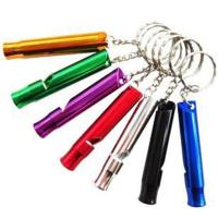 Whistles With Key Ring Emergency Survival Whistle Hiking Camping Mountaineering Accessory Dog Training Whistles Random Color Survival kits