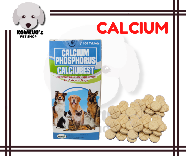 CALCIUM PHOSPHORUS CALCIUBEST Chewable Calcium Supplement for Cats and