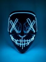 ۩✠♗ mask cold light script to kill a killed web celebrity party disco dancing play trill V luminous full face