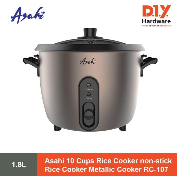 Asahi RC 107 10 Cups Rice Cooker | Lazada PH