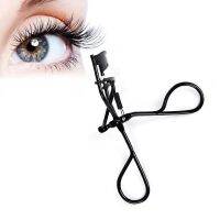 ๑◆ 1pc Stainless Steel Black Eyelash Curler With Silicone Pads Suitable Any Shape Eye Lash Curling Applicator Make-up For Women