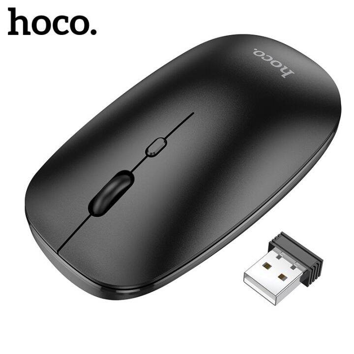 hoco-business-wireless-mouse-silent-2-4-bluetooth-5-0-dual-channel-800-1600-dpi-optical-mouse-with-usb-receiver-for-pc-laptop