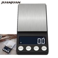 500g/0.01g 200g/0.01g Multi-function Household Electronic scale Stainless Steel portable Jewelry kitchen weight Scale 30%off Luggage Scales