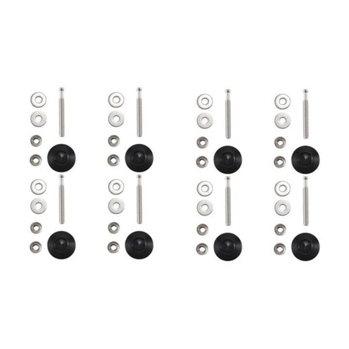 8x-push-button-quick-release-car-hood-bonnet-latch-pin-lock-latch-fastener-hood-bumper-clip-black