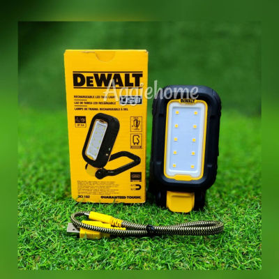 🇹🇭 DEWALT 🇹🇭 ไฟฉาย USB รุ่น DCL182 ไฟ LED ส่องสว่าง แบบพับ ปรับได้ 3 ระดับ พกพาสะดวก ไฟฉาย ไฟ LED จัดส่ง KERRY 🇹🇭