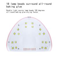 88w UV Nail Dryer Lamp With Automatic Sensor UV LED Light For All Gels Professional Manicure Pedicure Nail Epuipment Tools Set