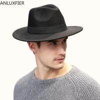 H6790 Women Autumn Winter British Leisure Cap Female Male Party Banquet Caps New Men Jazz Fedoras Hat Knight Woolen Fedora Hats