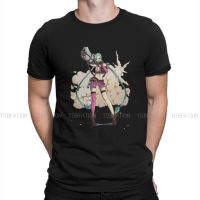 Large mens short sleeves Beauty Jinx Hipster Tshirts Arcane League Of Legends Lol Anime Male Style T 4XL.5XL.6XL