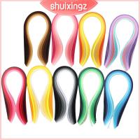 SHUIXINGZ 900Pcs หลายสี ชุดแถบแถบ กว้าง5มม. ยาว39ซม. กระดาษสำหรับตกแต่ง แถบต่อแพ็คกระดาษ แถบม้วนกระดาษ มี9สี แถบกระดาษม้วน การ์ดตกแต่งลาย