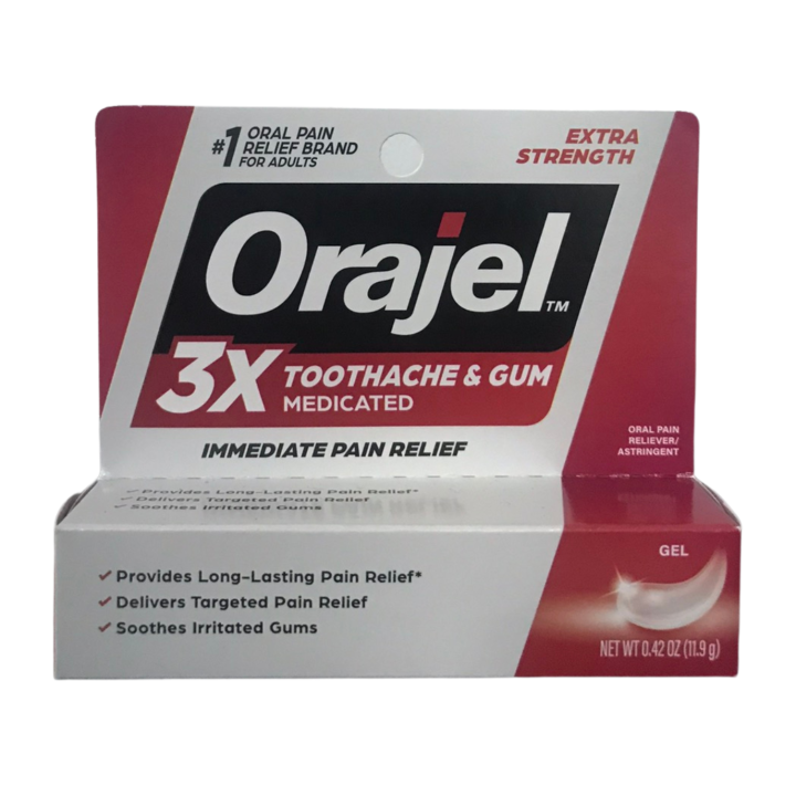 Orajel 3X Extra Strength Toothache and Gum Medicated Gel 11.9 g | Lazada PH