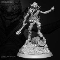 75mm Resin model kits figure colorless and self-assembled TD-3577