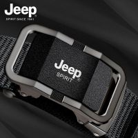 JEEP Jeep เข็มขัดหัวเข็มขัดอัตโนมัติของเข็มขัดผ้าใบของผู้ชายใหม่ทันสมัยสำหรับผู้ชายเข็มขัดยีนส์สบายๆทอรุ่นใหม่ Joy. LINDEBERG DESCENTE PEARLY Gate ANEW Footfootmalbon Uniqlo