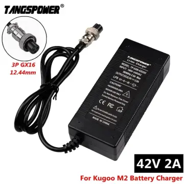 Chargeur 54.6V / 2A (connecteur GX16-3p)