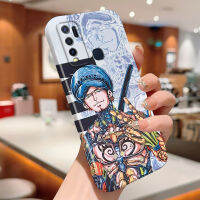 เคสใส่โทรศัพท์สำหรับ Vivo Y30i Y30 Y50 1938รวมทุกอย่างลายการ์ตูนกรณีโทรศัพท์ฟิล์มดีไซน์ลูฟี่เปลือกแข็งเคสป้องกันทนแรงกระแทกกล้องคลุมทั้งหมด