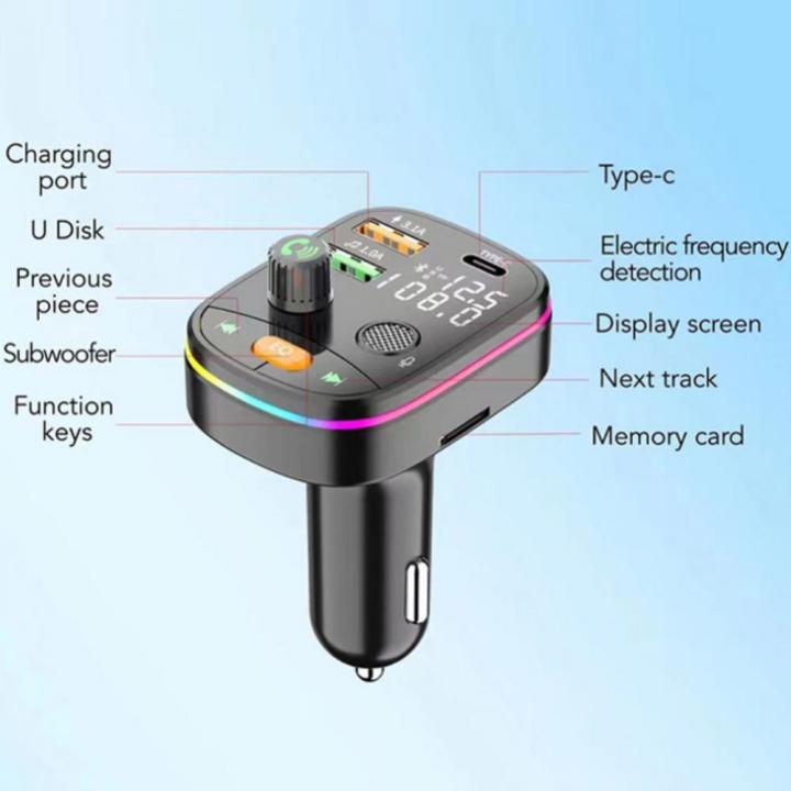 car-kit-fm-modulator-universal-pd-20w-car-charger-5-0-wireless-dual-display-fm-transmitter-car-accessories-durable-car-chargers