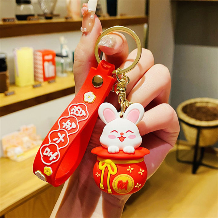 tang-style-couple-small-gift-new-year-little-rabbit-cartoon-lucky-year-of-the-rabbit-keychain