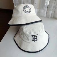 2023 NEW for☎◙♤ Ready Stock!Topi !Bur berry Bucket Hat Same Style Canvas Baseball Cap