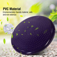 Yoga Balance Pad เบาะนุ่มหนาสำหรับฟื้นฟูข้อเท้าพร้อมปั๊มสีม่วง