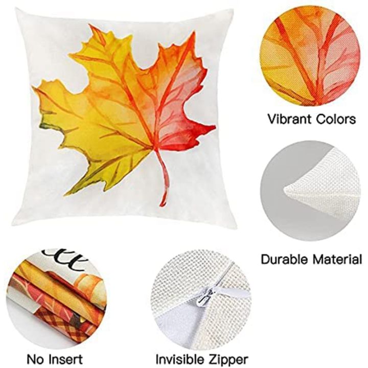 fall-pillow-covers-18x18-fall-decor-for-home-maples-decorative-throw-pillows-set-of-4-happy-fall-sofa-pillow-case