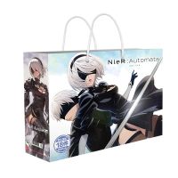 เกม NieR: Automata Bag Collection ของเล่นรวมถึง YoRHa โปสการ์ดโปสเตอร์ป้ายสติกเกอร์บุ๊คมาร์คของขวัญ Bag