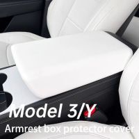 hot【DT】 Tesla 3 Y Car Armrest Cover Central Interior Accessories