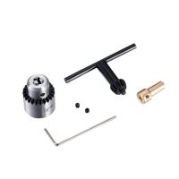 GJPJ-Micro Drill Chuck Key 0.3-4mm Jto Taper Mounted Lathe Mini Press 3.17 Mm Brass Electric Motor Shaft Clamp Connection Rod Chuck