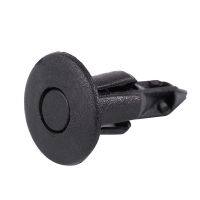 100Pcs Car Molding Door Fender 5mm Hole Plastic Rivets Fixing Black.