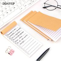 Pocket Kraft Paper Memo Pad Notepad Stationery Scrapbooking Memo Notes To Do List Tear Checklist Note Pad