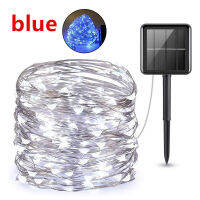 200100LED 2010M String Light Solar Power LED Light Chain Decoration Waterproof Garden Lamp String Garden Decoration 8 Modes