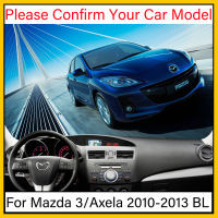 For Mazda 3 Axela 2003-2013 BK BL Anti-Slip Mat Dashboard Cover Pad Sunshade Dashmat Car Car Accessories Anti-dirty Rug