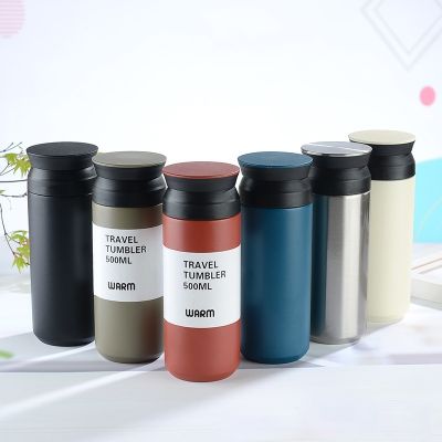 New Stainless Steel Cups Outdoor Creative Vacuum Flasks Portable Car Thermoses for Camping Tent Travel Spray Water Bottles Tour