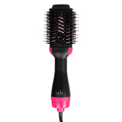 One Step Hair Dryer Hot Air Brush Hair Straightener Comb Curling Brush Hair Styling Tools 2 IN 1 Electric Ion Blow Dryer Brush