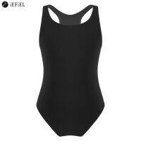 HOT★เด็กหญิง Racer กลับกีฬาชุดว่ายน้ำกีฬาชุดว่ายน้ำ Monokini ชุดว่ายน้ำฤดูร้อน Holiday Beachwear