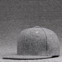 Adult Top Quality Wool Felt Snapback Caps Winter Hip Hop Bboy Flat Peaked Cap Solid Skateboard Hat Men Woolen Baseball Hats