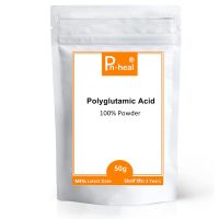 Supply50-1000G Polyglutamic Acid Powder,PGA For Skin Moisturizing And Whitening Inhibit Melanin,Poly-L-Glutamic Acid