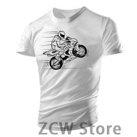 New Extreme Sports Motorcycle 3d Print Mens Tough Street Style T-shirt Fitness Party Running Breathable Thin Sports Summer Tops