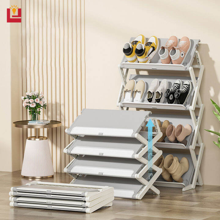 yonuo-shoes-shelf-nbsp-ชั้นวางรองเท้า-nbsp-nbsp-ไม้-nbsp-4-6-3-nbsp-ชั้น-nbsp-แข็งแรง-nbsp-ชั้นวางรองเท้าไม้หลายชั้นสไตล์เรียบง่าย-nbsp-ชั้นวางรองเท้ากันฝุ่น