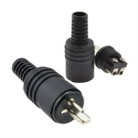 【HOT】 2pcs 2 Pin Plug And HiFi Screw Terminals Adapters