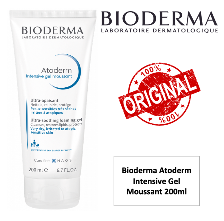 Bioderma Atoderm Intensive Gel Moussant Ultra Soothing Foaming Gel ...