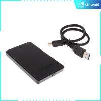 Shiwaki เคส USB3.0เป็นเครื่องมือ2.5นิ้วฟรีดีไซน์แบบ SSD HDD Enclosure