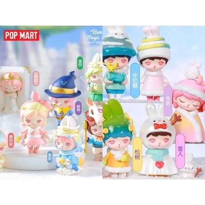 [แบบแยก]  x Bunny Magic Winter series ลิขสิทธิ์แท้  ของสะสม ของเล่น น่ารัก กระต่าย Art Toy Blind Box