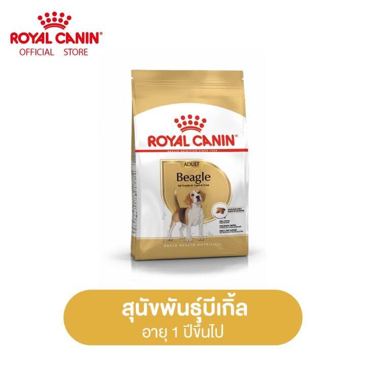 royal-canin-beagle-adult-โรยัล-คานิน-อาหารเม็ดสุนัขโต-พันธุ์บีเกิ้ล-อายุ-12-เดือนขึ้นไป-กดเลือกขนาดได้-dry-dog-food