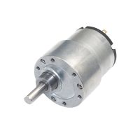 กล่องเกียร์แรงบิดสูง JGB37-520 12V 24V Motor Listrik มอเตอร์เกียร์ใหม่7/22/35/45/66/100/200/320/600/960Rpm